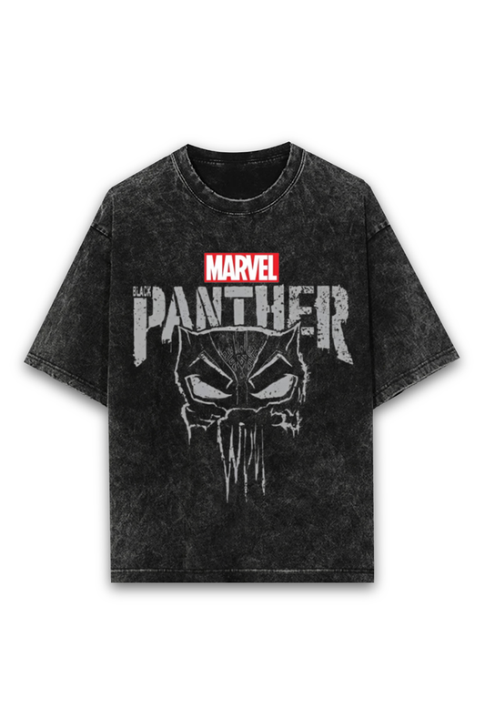 Acid Wash Tee - Marvel Black Panther